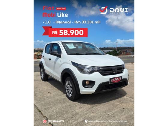 FIAT MOBI 1.0 EVO FLEX LIKE. MANUAL